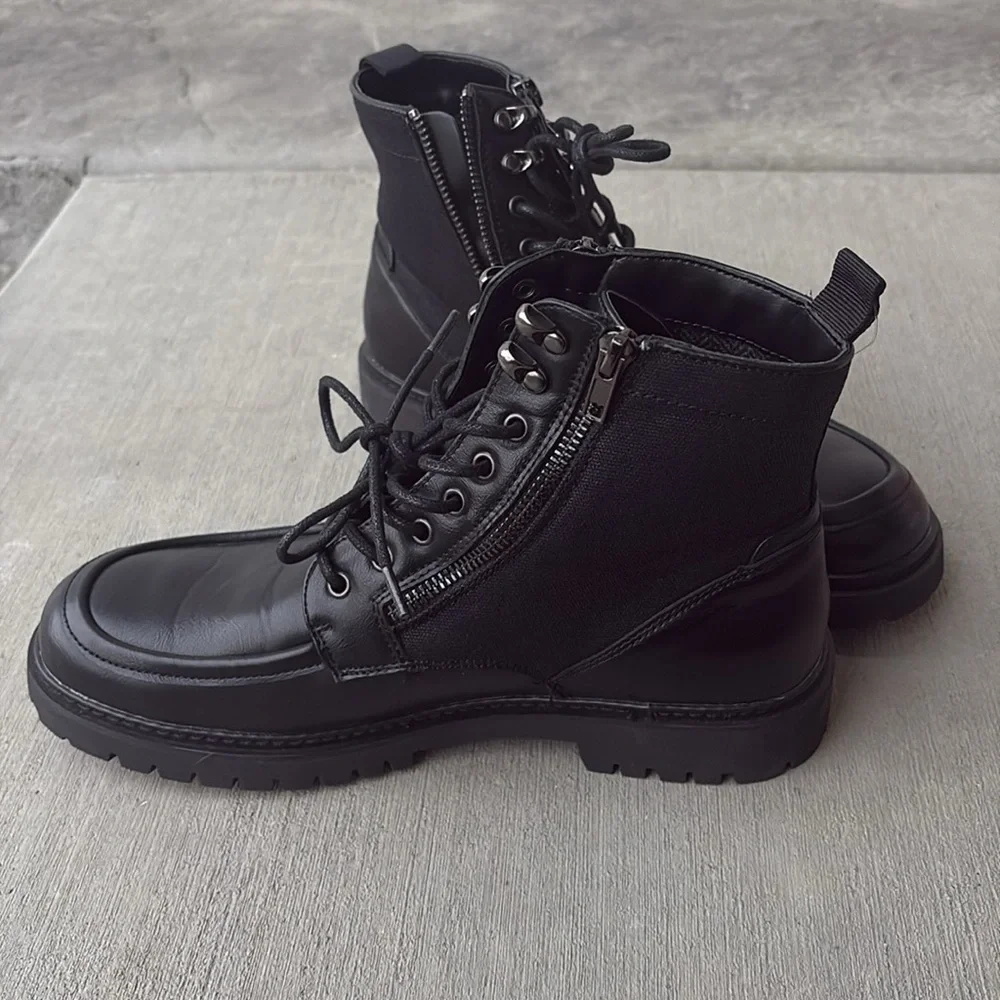 Steve Madden Bragg Combat Boot Size 8 Men's